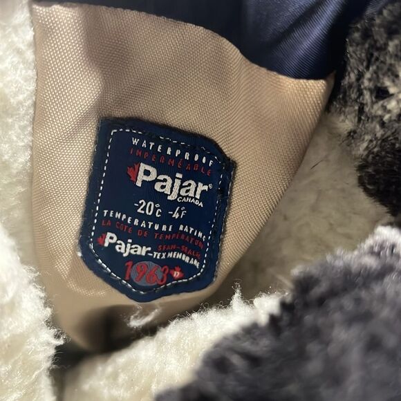 Pajar Canada "Toboggan 2.0" Tall Nylon Boots dark blue size 8.5 - Picture 16 of 16